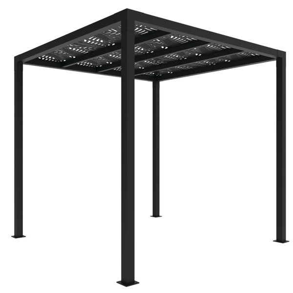 Barrette Outdoor Living 8 Ft. W x 8 Ft. D Aluminum Pergola with Canopy